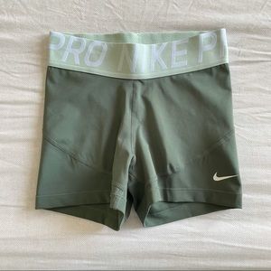 Nike Pro dri-fit spandex shorts